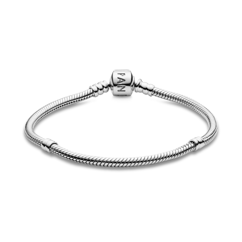 Brazalete Cadena de Serpiente con broche Momentos