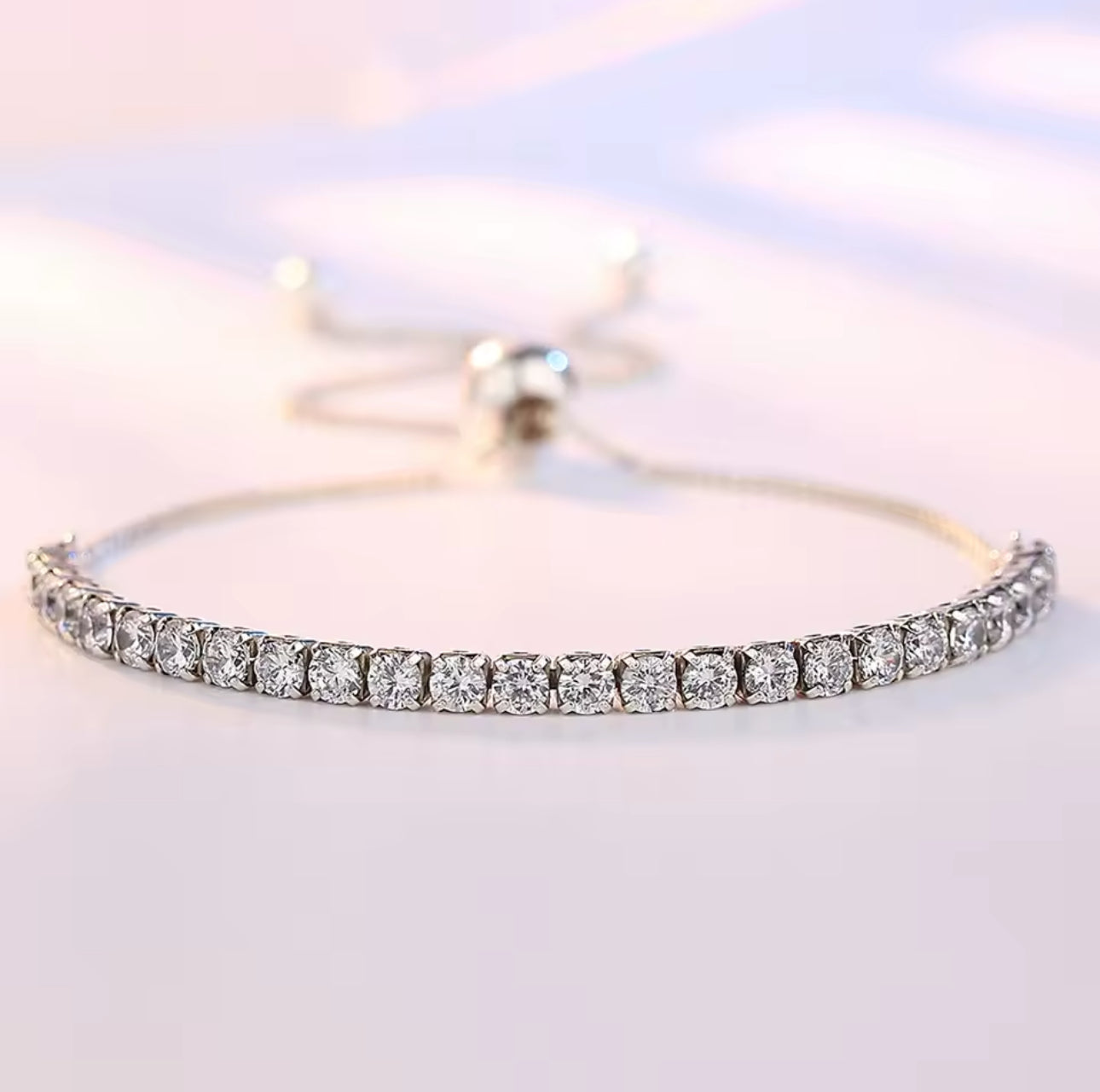 Pulsera ajustable con Zirconias