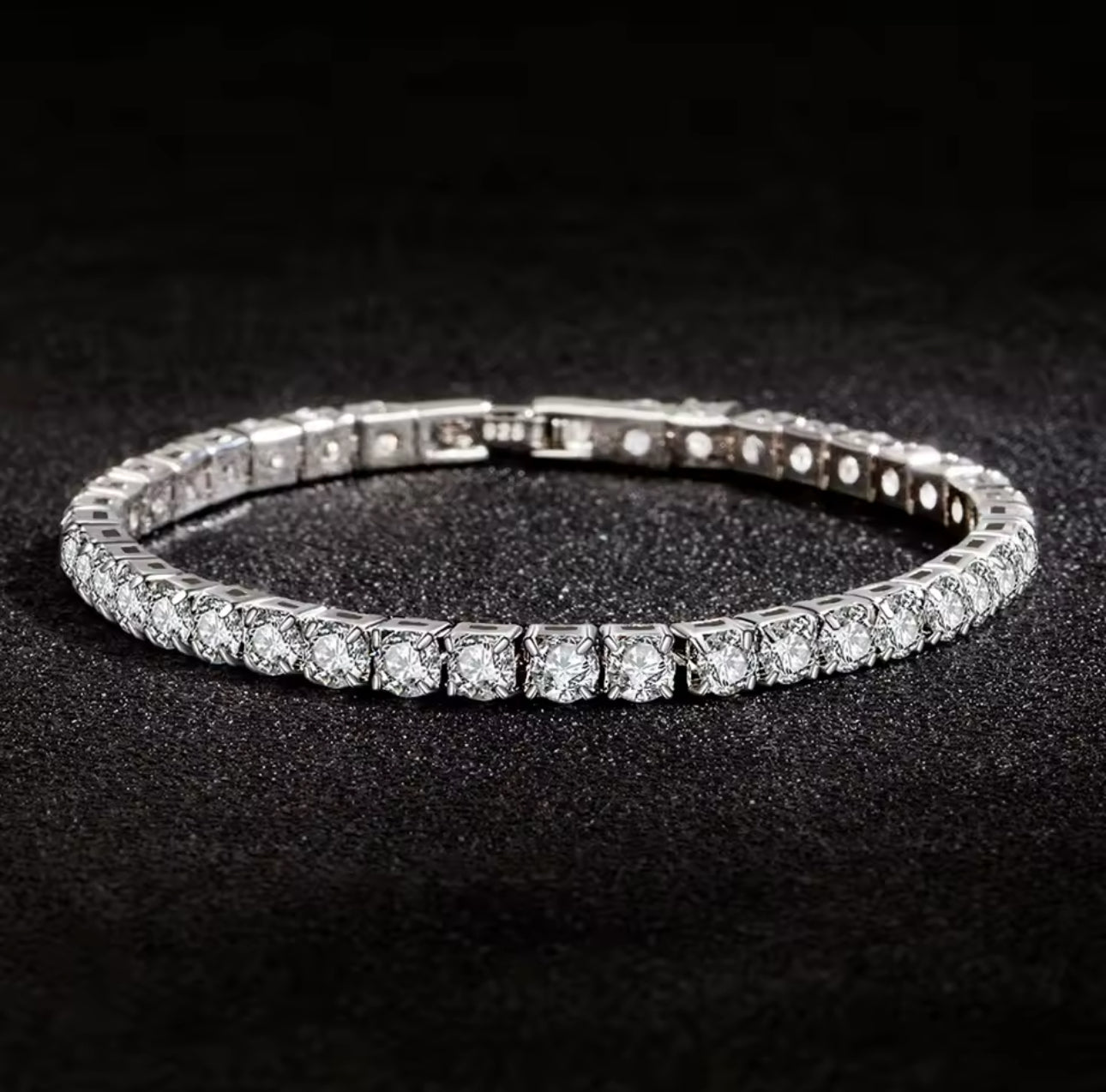 Pulsera con zirconia cubica