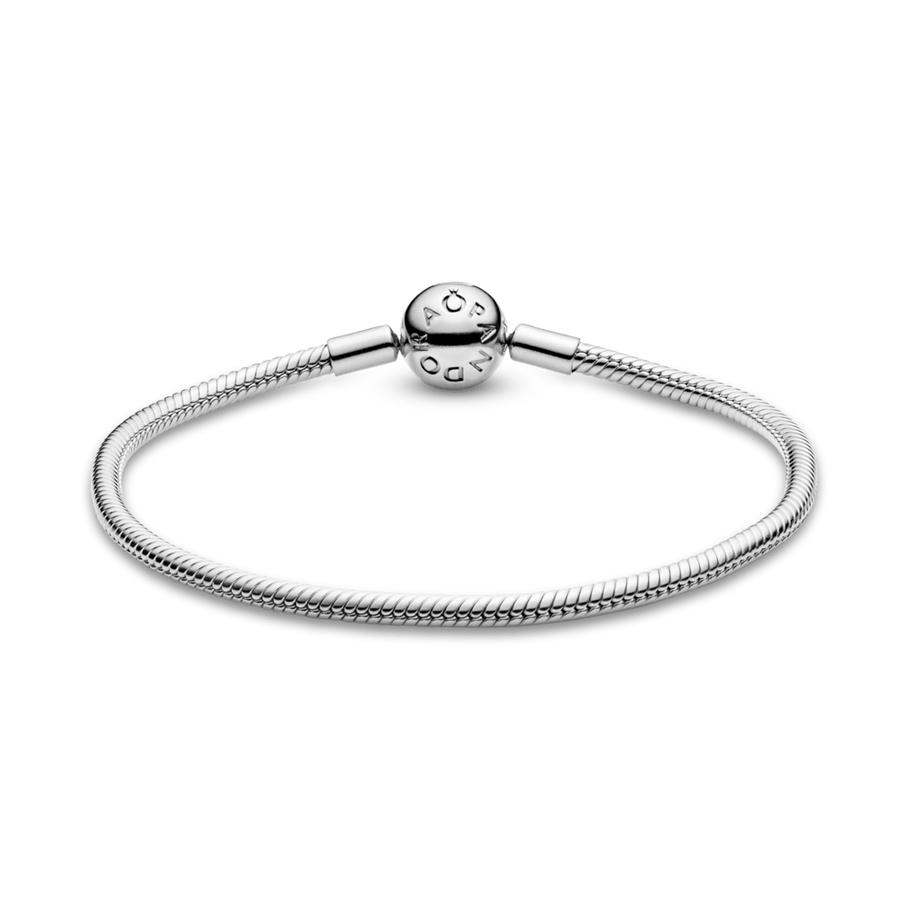 Brazalete Momentos Cadena de Serpiente con broche redondo